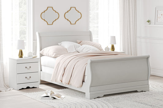 Haines Furniture Outlet - Ashley Furniture - Anarasia Bedroom - Six Drawer Dresser / White - B129-31