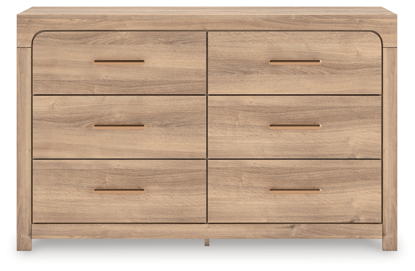 Haines Furniture Outlet - Ashley Furniture - Kinlanni Bedroom - Six Drawer Dresser - PCB1360-31