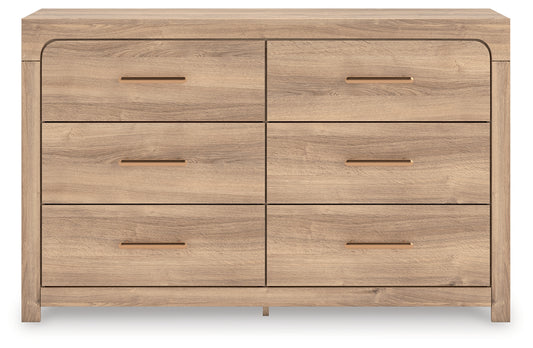Haines Furniture Outlet - Ashley Furniture - Kinlanni Bedroom - Six Drawer Dresser - PCB1360-31