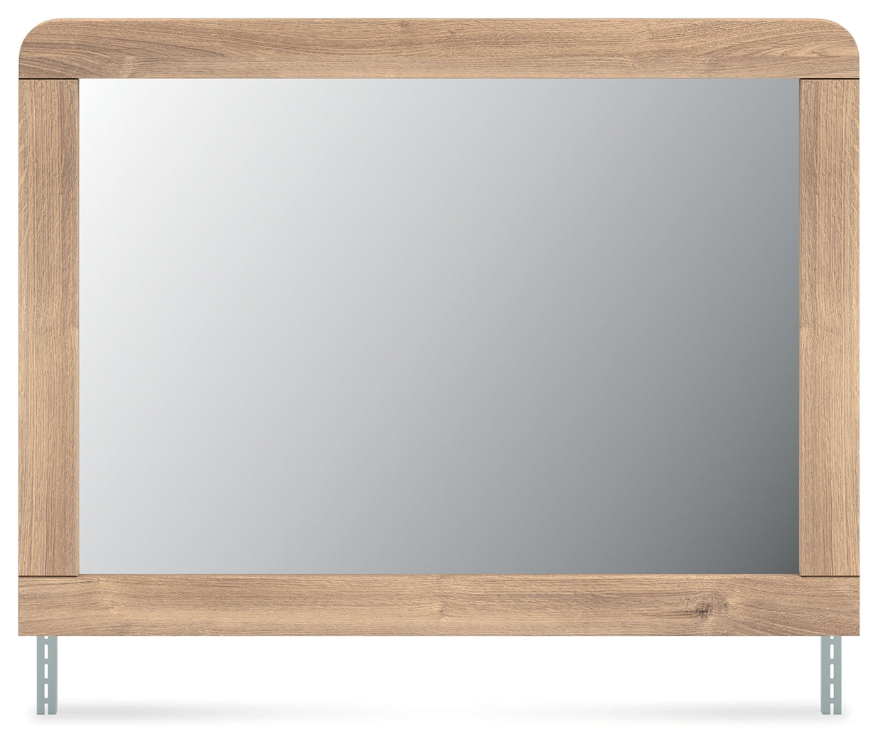 Haines Furniture Outlet - Ashley Furniture - Kinlanni Bedroom - Bedroom Mirror / Tan - PCB1360-36
