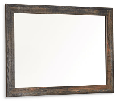 Haines Furniture Outlet - Ashley Furniture - Drystan Bedroom - Bedroom Mirror / Multi - B211-36