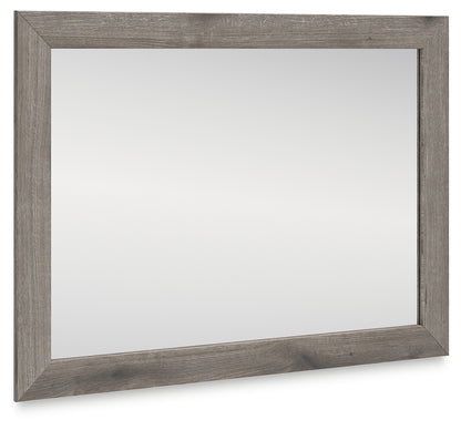 Haines Furniture Outlet - Ashley Furniture - Graystorm Bedroom - Bedroom Mirror / Brown Gray - PCB2405-36