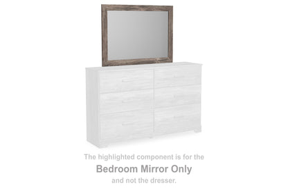 Haines Furniture Outlet - Ashley Furniture - Ralinksi Bedroom - Bedroom Mirror / Gray - B2587-36