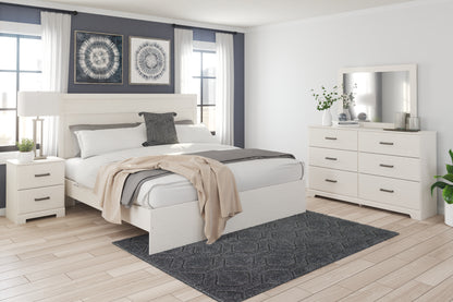 Haines Furniture Outlet - Ashley Furniture - Stelsie Bedroom - Two Drawer Night Stand / White - B2588-92