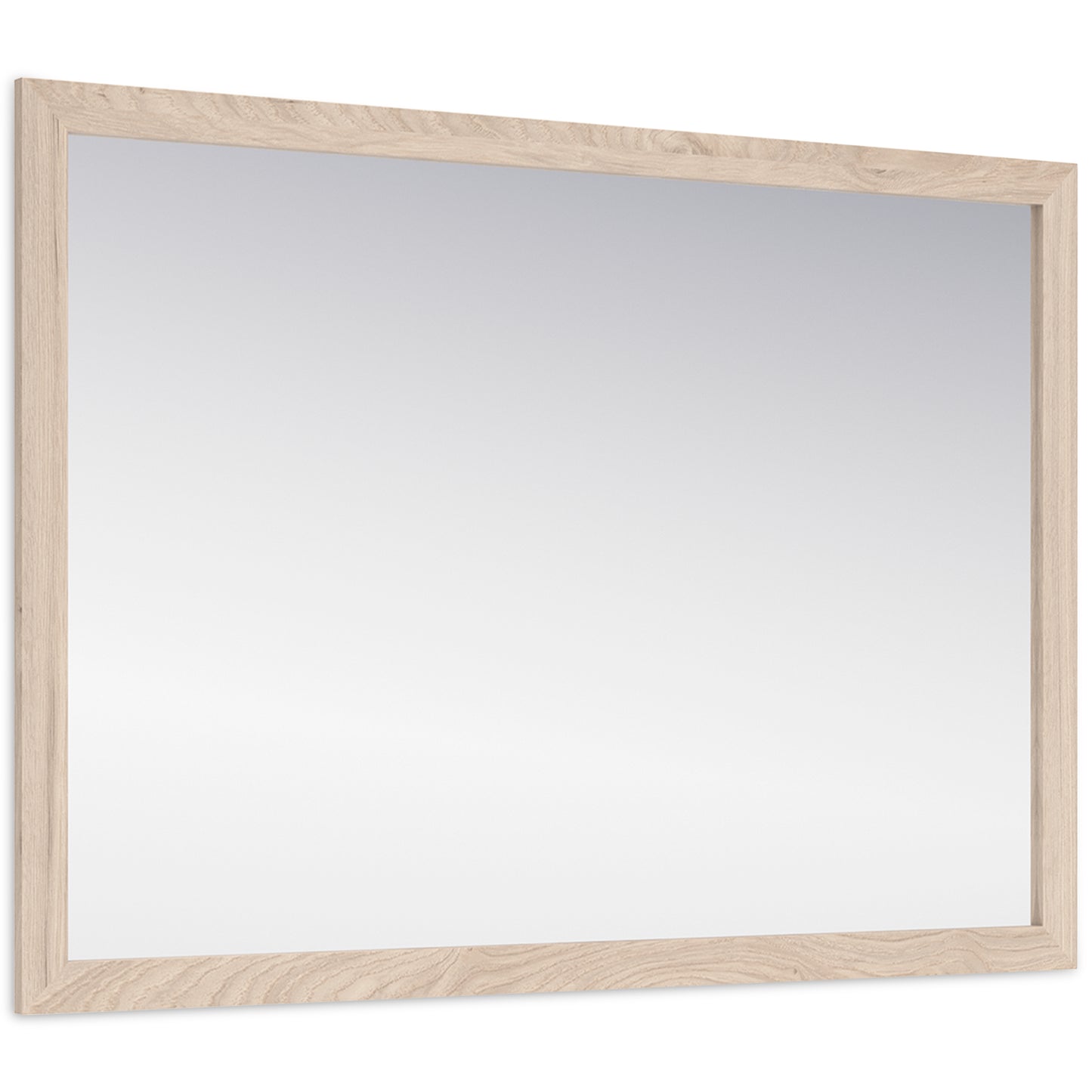 Haines Furniture Outlet - Ashley Furniture - Cadmori Bedroom - Bedroom Mirror / Tan - B2615-36