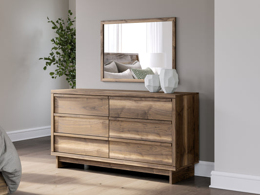 Haines Furniture Outlet - Ashley Furniture - Chirason Bedroom - Two Drawer Night Stand / Brown - PCB3367-92