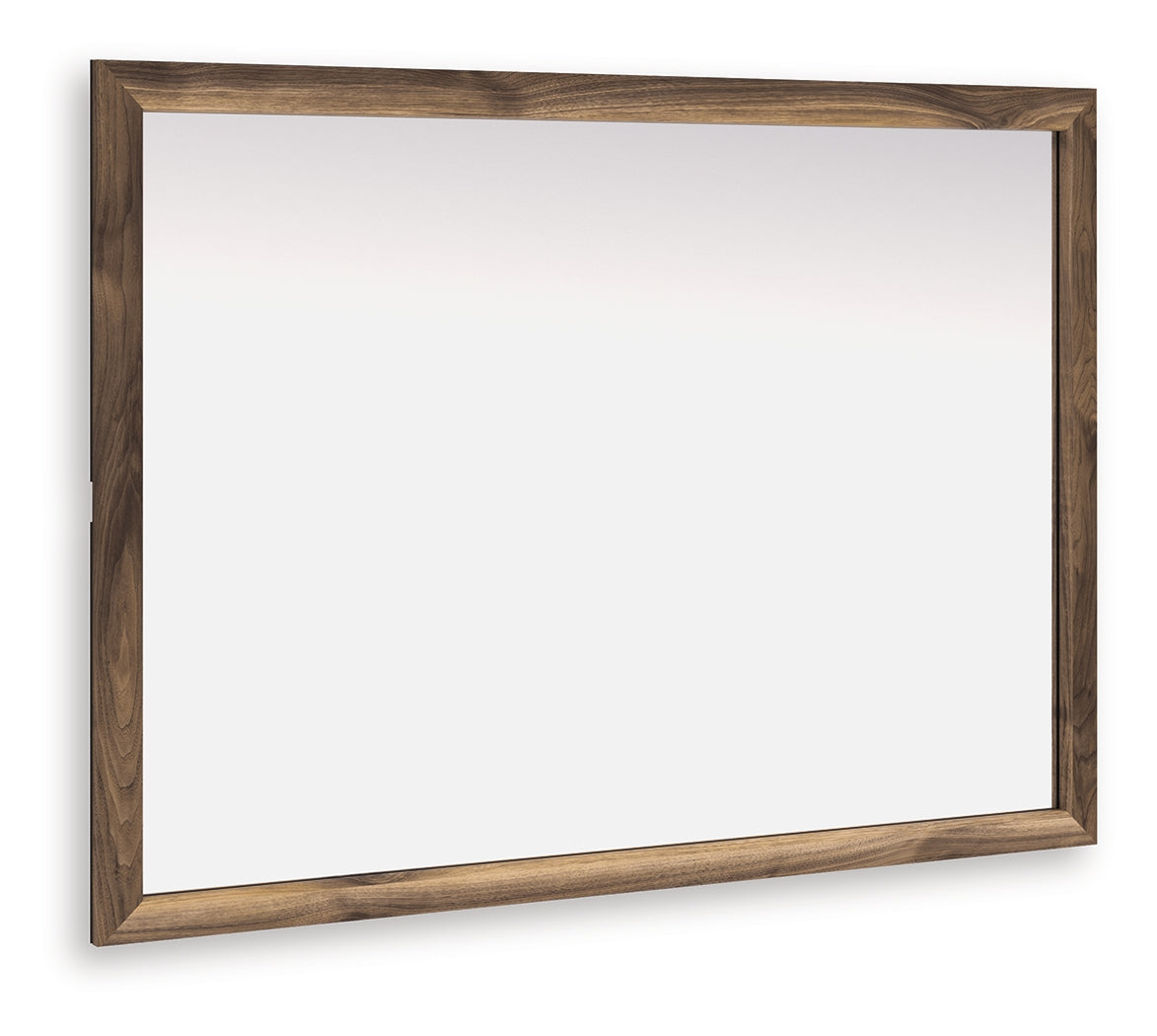 Haines Furniture Outlet - Ashley Furniture - Chirason Bedroom - Bedroom Mirror / Brown - PCB3367-36
