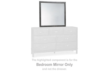 Haines Furniture Outlet - Ashley Furniture - Caitbrook Bedroom - Bedroom Mirror / Gray - B476-36