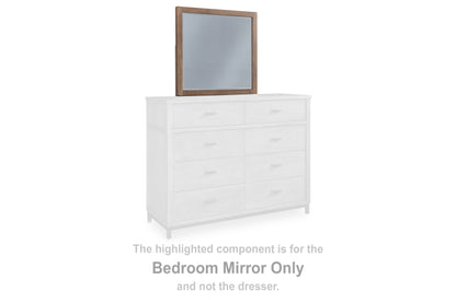 Haines Furniture Outlet - Ashley Furniture - Tomtyn Bedroom - Bedroom Mirror / Light Brown - B622-36