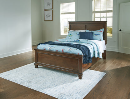 Haines Furniture Outlet - Ashley Furniture - Danabrin Bedroom - Full Panel Bed / Brown - B685B8