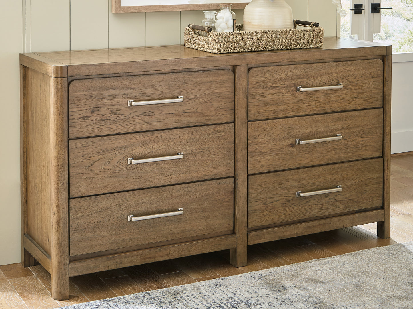 Haines Furniture Outlet - Ashley Furniture - Cabalynn Bedroom - Dresser / Light Brown - B974-31