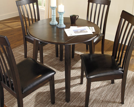 Haines Furniture Outlet - Ashley Furniture - Hammis Dining Room - Dining Chair (Set of 2) / Dark Brown - D310-01X2