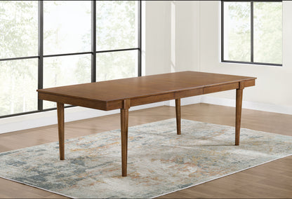 Haines Furniture Outlet - Ashley Furniture - Lyncott Dining Room - RECT Dining Room EXT Table / Brown - D615-45