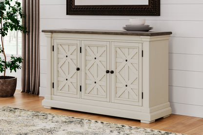 Haines Furniture Outlet - Ashley Furniture - Bolanburg Dining Room - Dining Room Server / Two-tone - D647-60