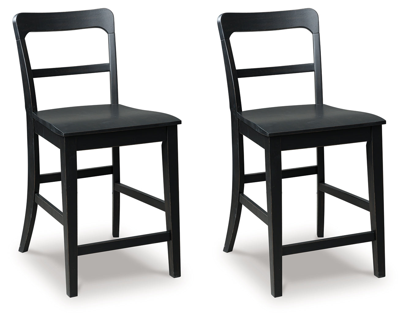 Haines Furniture Outlet - Ashley Furniture - Greddinton Counter Height Barstool (Set of 2) - Counter Height Barstool (Set of 2) / Multi - PCD824-124X2