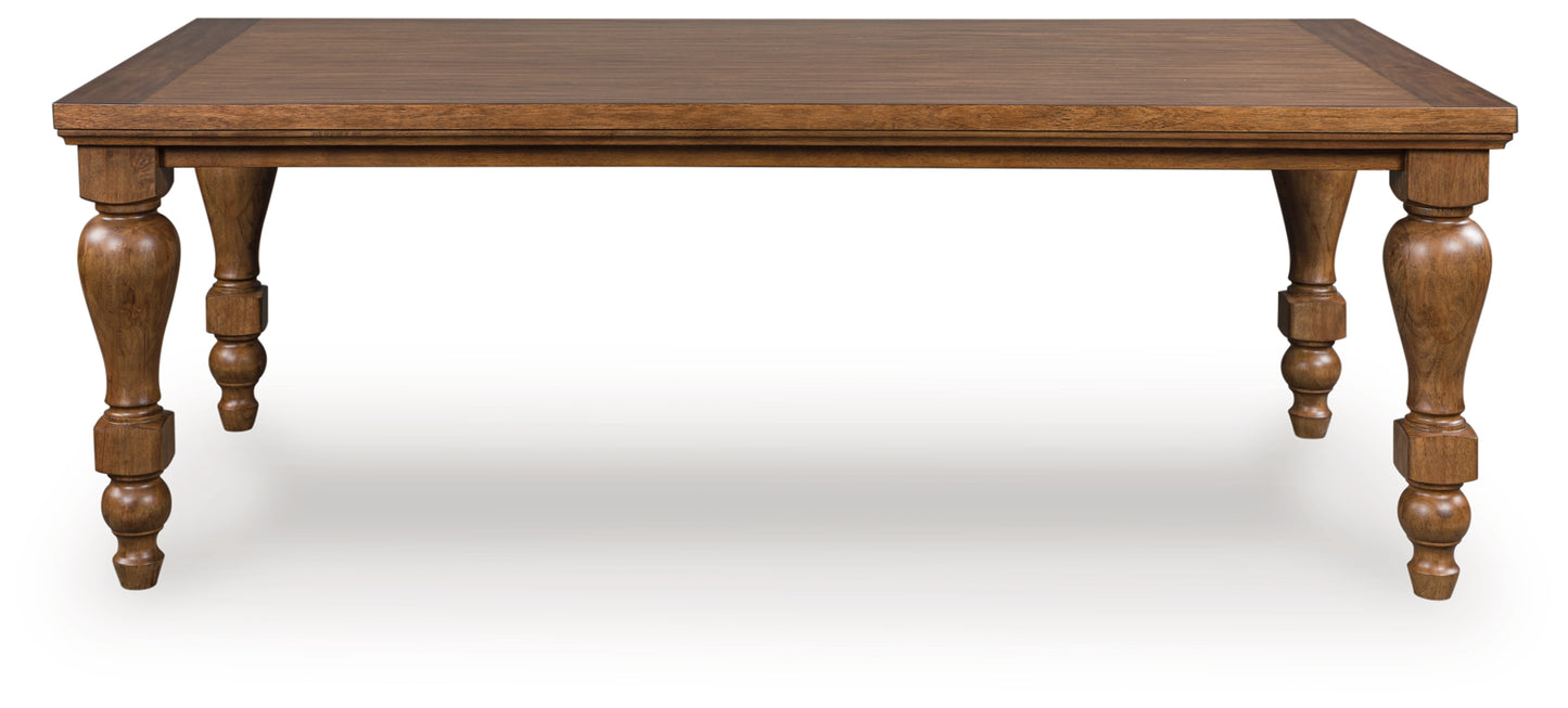 Haines Furniture Outlet - Ashley Furniture - Greddinton Dining Table - Dining Table / White - PCD824D10