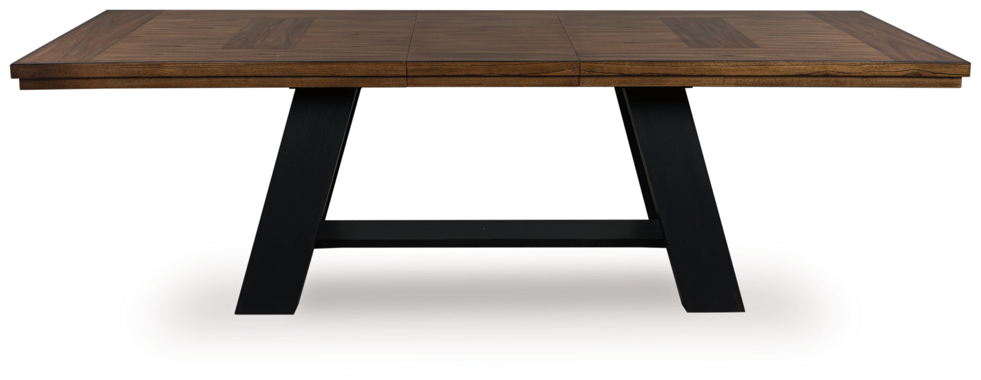 Haines Furniture Outlet - Ashley Furniture - Greddinton Dining Extension Table - Dining Extension Table / Brown/Black - PCD824D11
