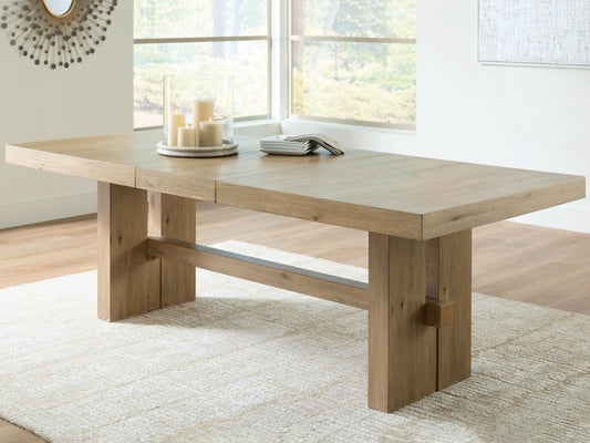 Haines Furniture Outlet - Ashley Furniture - Lasinger Dining Room - RECT Dining Room EXT Table - PCD852-45