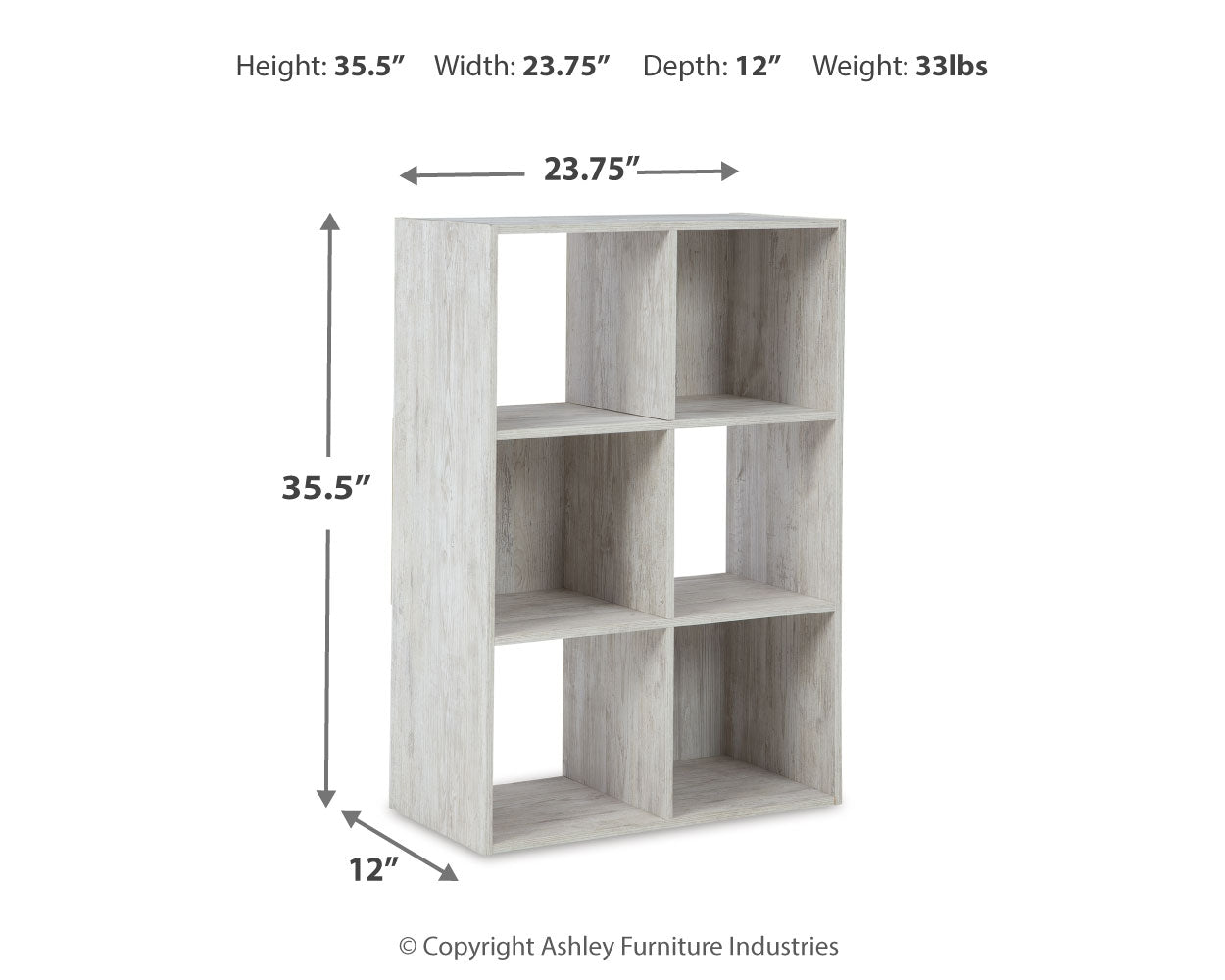 Paxberry Six Cube Organizer