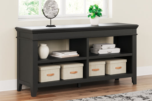 Haines Furniture Outlet - Ashley Furniture - Beckincreek Credenza - Credenza / Black - H778-46