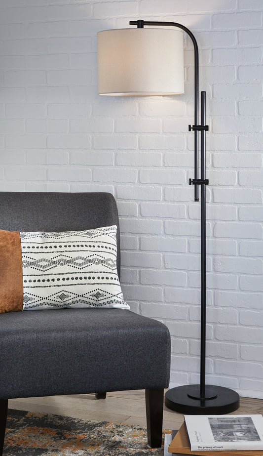 Haines Furniture Outlet - Ashley Furniture - Baronvale Lighting - Accent Lamp (Set of 2) / Black - L206043X2