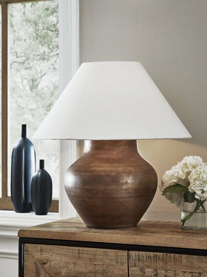 Haines Furniture Outlet - Ashley Furniture - Whitham Lighting - Metal Table Lamp (1/CN) - L207664