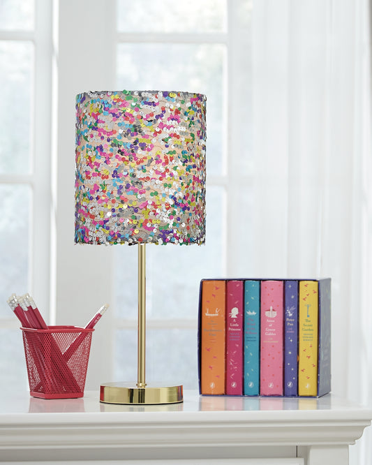 Haines Furniture Outlet - Ashley Furniture - Maddy Lighting - Table Lamp (Set of 2) / Multi - L857724X2