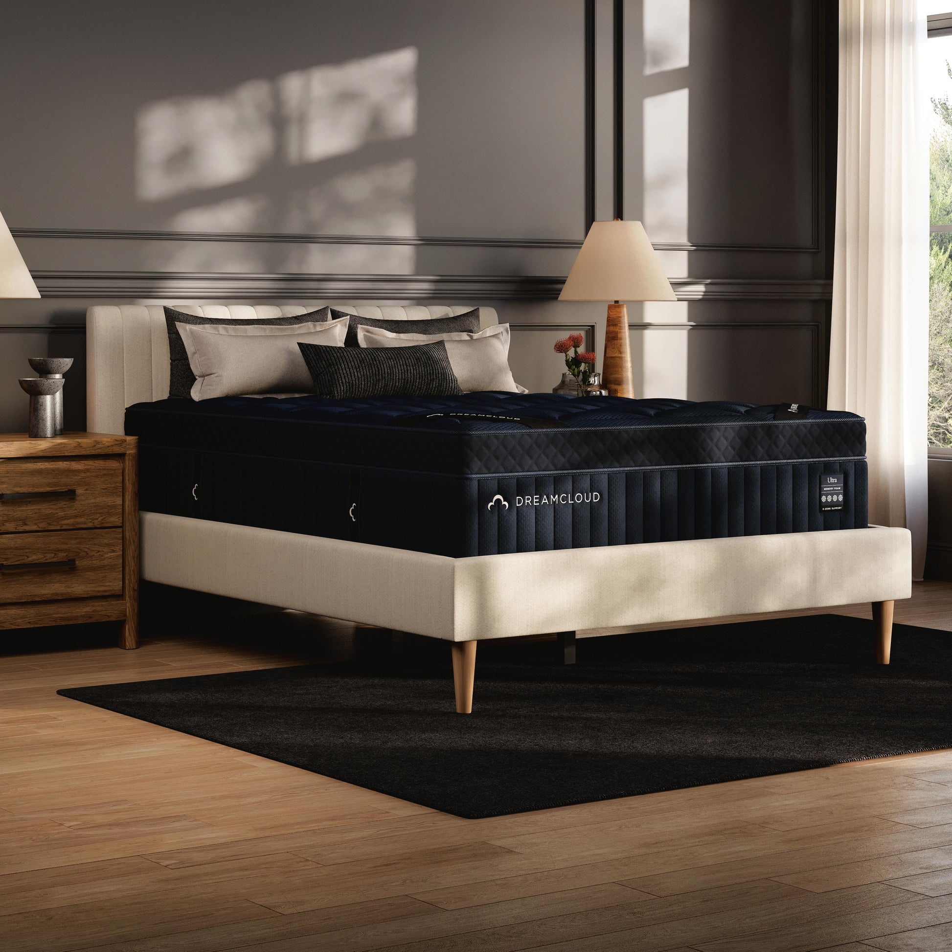 Haines Furniture Outlet - Ashley Furniture - Dreamcloud Ultra Memory Foam Mattresses - Queen - M12331