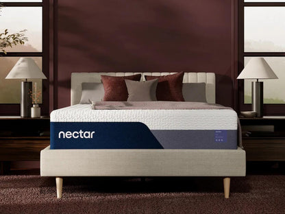 Haines Furniture Outlet - Ashley Furniture - Nectar Luxe Memory Foam Mattresses - Twin / White - M12711