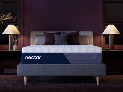 Haines Furniture Outlet - Ashley Furniture - Nectar Luxe Hybrid Mattresses - Full / White - M14221