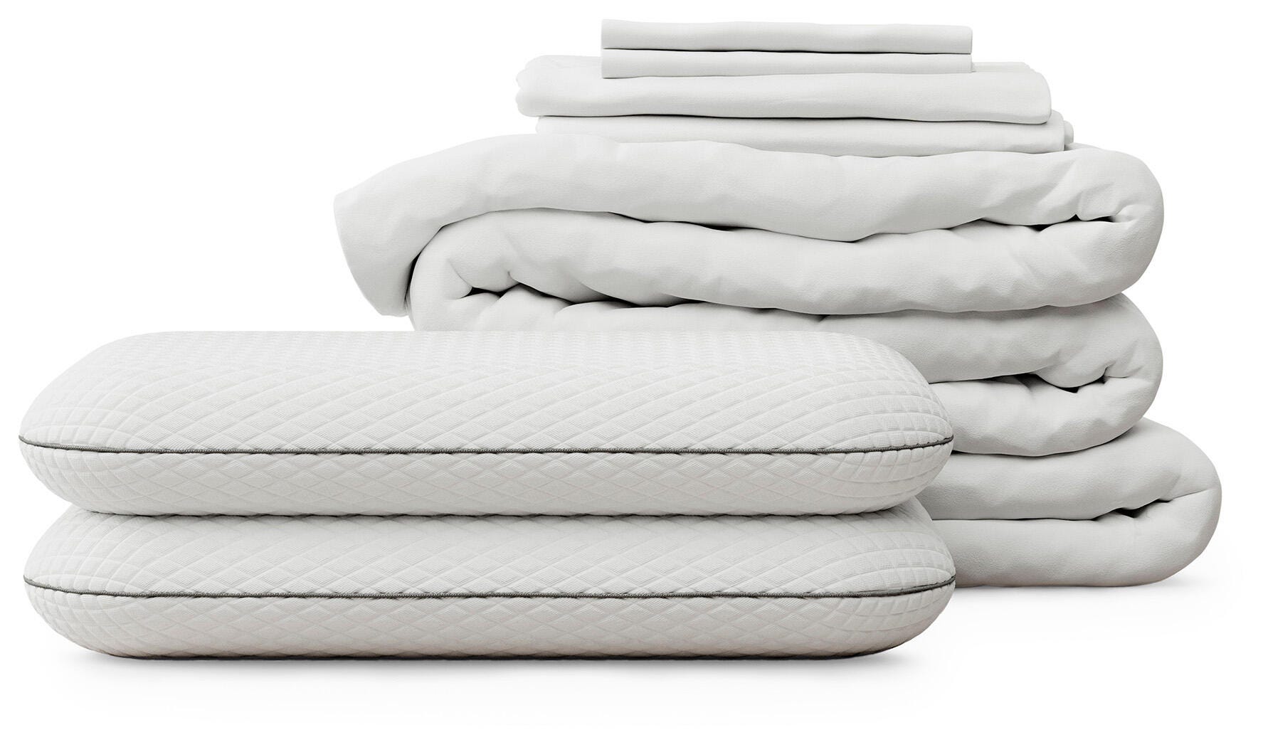 Haines Furniture Outlet - Ashley Furniture - RH Mattress Protect Bundle Queen Bedding Bundle - Queen Bedding Bundle - M1B0131
