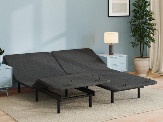 Haines Furniture Outlet - Ashley Furniture - Comfort Classic Adj Base Split California King Adjustable Base - Split Cal King Adjustable Base - M1X1192