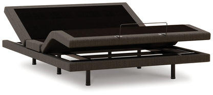 Haines Furniture Outlet - Ashley Furniture - Comfort Ultra Adj Base Queen Adjustable Base - Queen Adjustable Base / Black - M1X1432AB