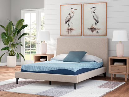 Haines Furniture Outlet - Ashley Furniture - Peak 2.0 8 Memory Foam Mattresses - Full / White - M20421
