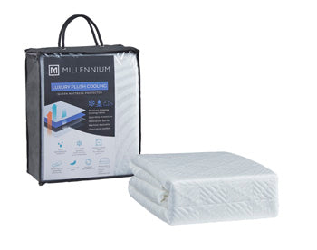 Haines Furniture Outlet - Ashley Furniture - advanced Protector Queen Mattress Protector (Set of 4) - QN Mattress Protector(4/CS) - M30903