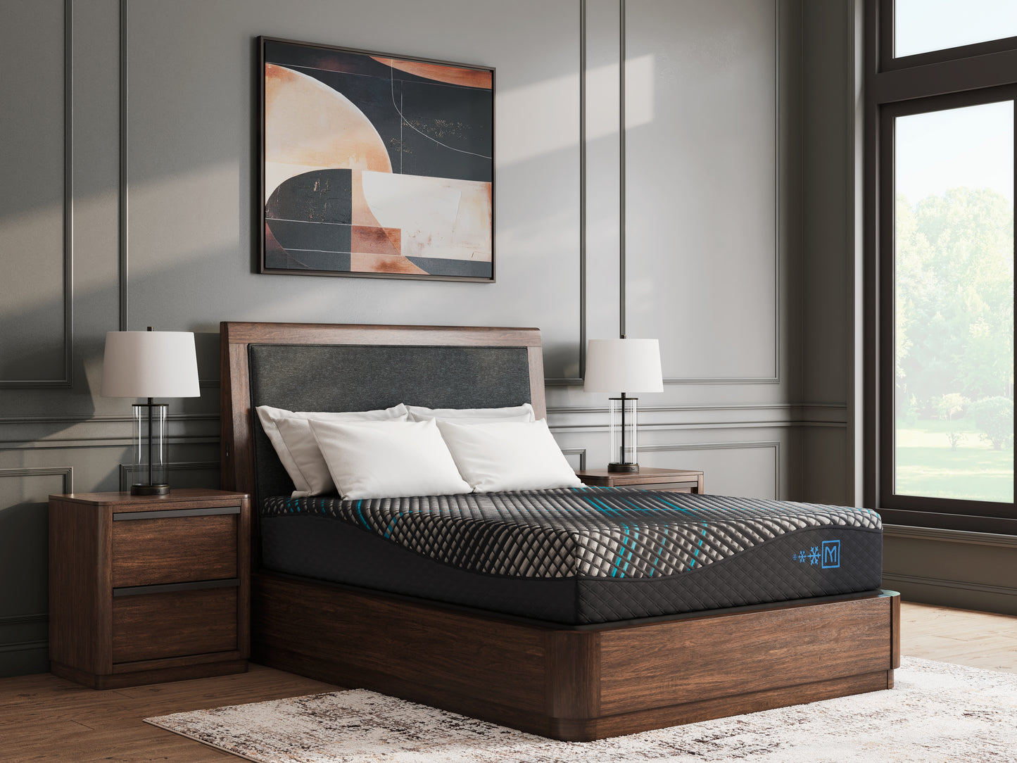 Haines Furniture Outlet - Ashley Furniture - Millennium 2.0 Foam 12 Inch Mattresses - King / Black - M31141