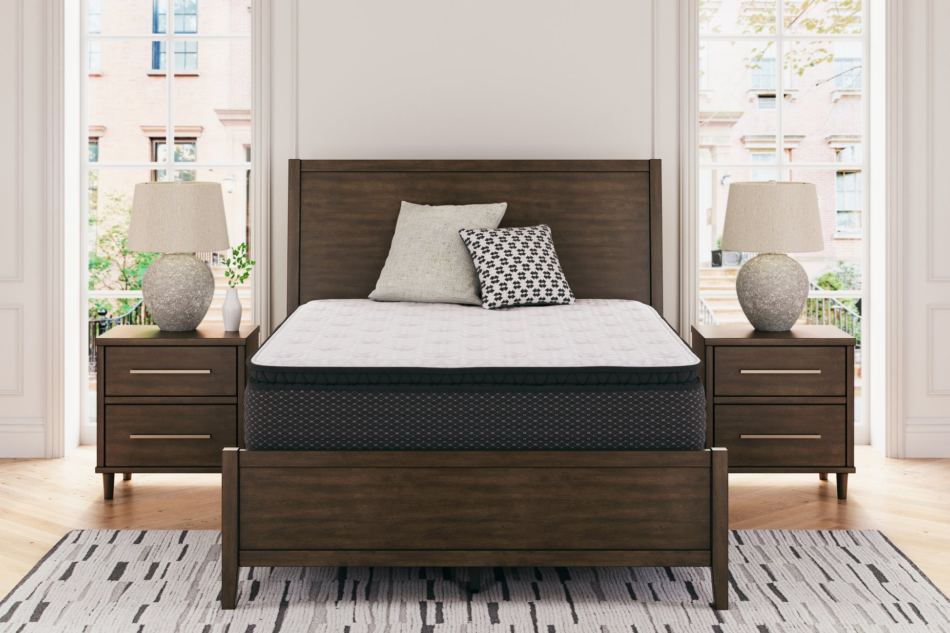 Haines Furniture Outlet - Ashley Furniture - Limited Edition PT Mattresses - California King / White - M41251