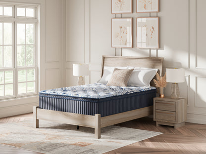 Haines Furniture Outlet - Ashley Furniture - Plush Luxe 2.0 Mattresses - Queen / Blue - M49731