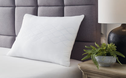 Haines Furniture Outlet - Ashley Furniture - Zephyr 2.0 Pillows - Huggable Comfort Pillow (4/CS) / White - M52111