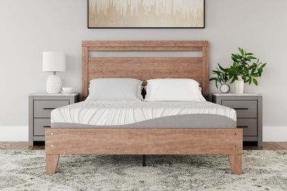 Haines Furniture Outlet - Ashley Furniture - 8 Inch Memory Foam Mattresses - Twin / White - M59111