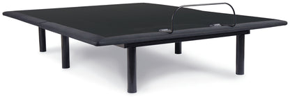 Haines Furniture Outlet - Ashley Furniture - Head Up Only Foundation Queen Adjustable Head Base - Queen Adjustable Head Base / Charcoal Gray - M5X132