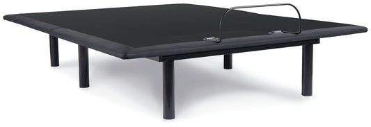 Haines Furniture Outlet - Ashley Furniture - Head Up Only Foundation King Adjustable Head Base - King Adjustable Head Base / Charcoal Gray - M5X142