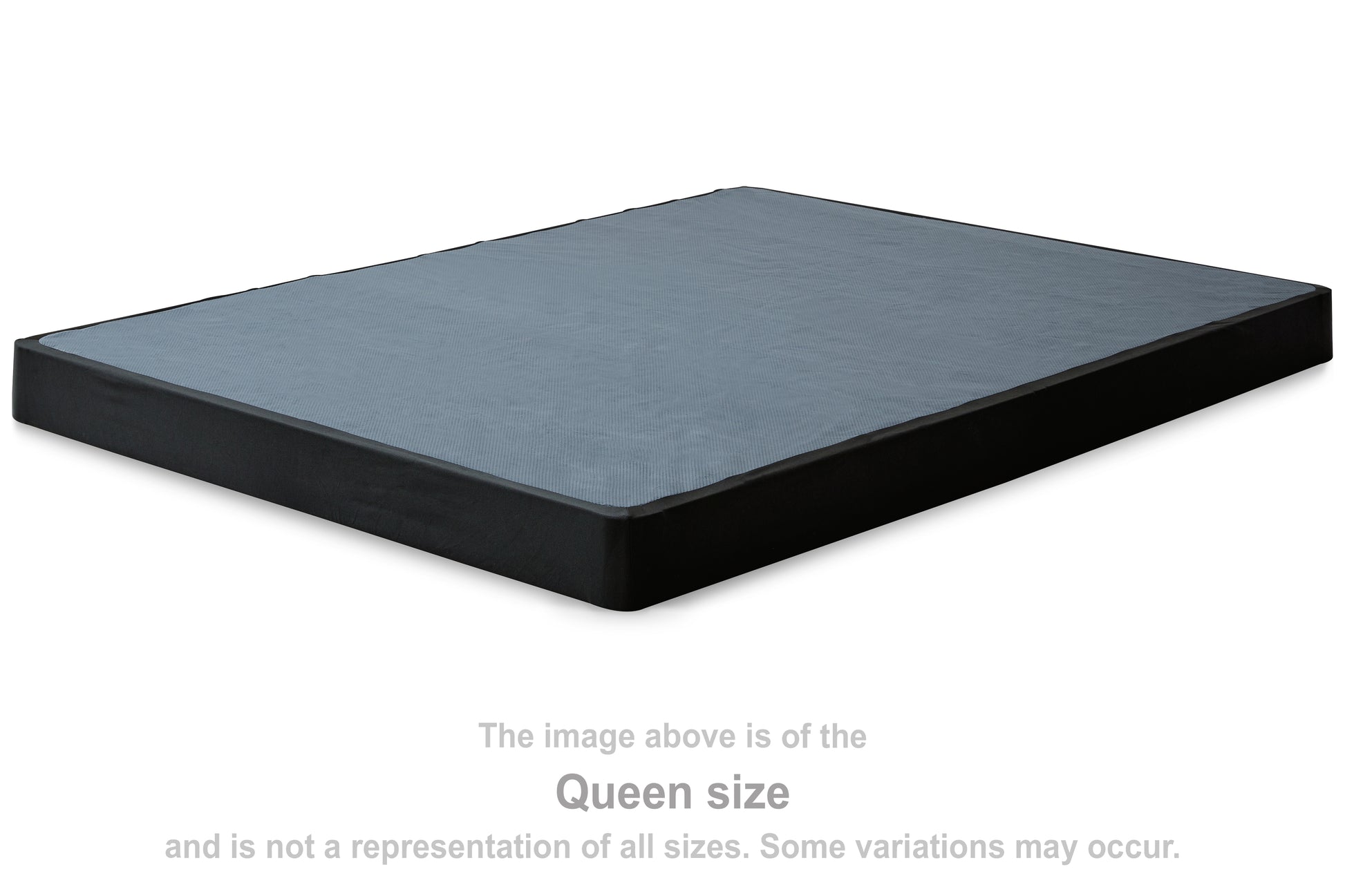 Haines Furniture Outlet - Ashley Furniture - Low Profile California King Foundation - Cal King Foundation / Black - M78X92