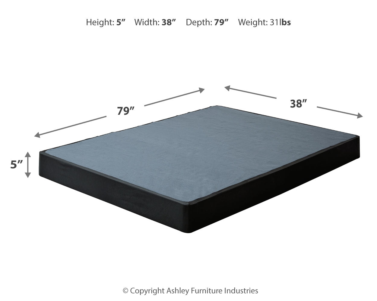 Low Profile Twin XL Foundation