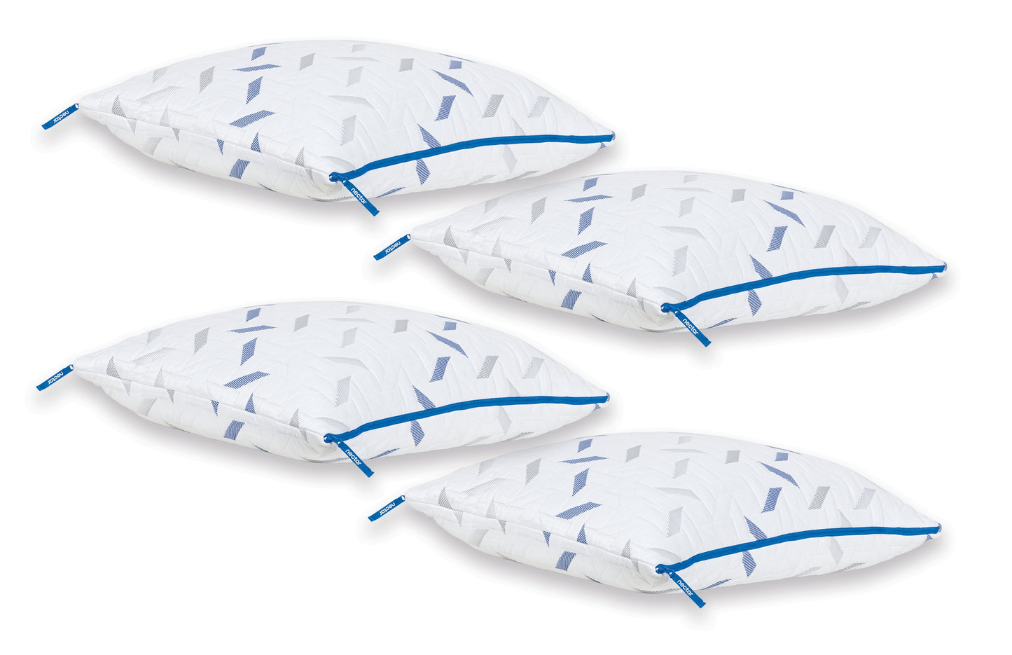 Haines Furniture Outlet - Ashley Furniture - Nectar Classic Queen/King Pillow (Set of 4) - Queen/King Pillow (4/CS) - M88802