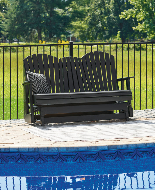 Haines Furniture Outlet - Ashley Furniture - Hyland wave Outdoor - Rectangular Cocktail Table / White - P111-701