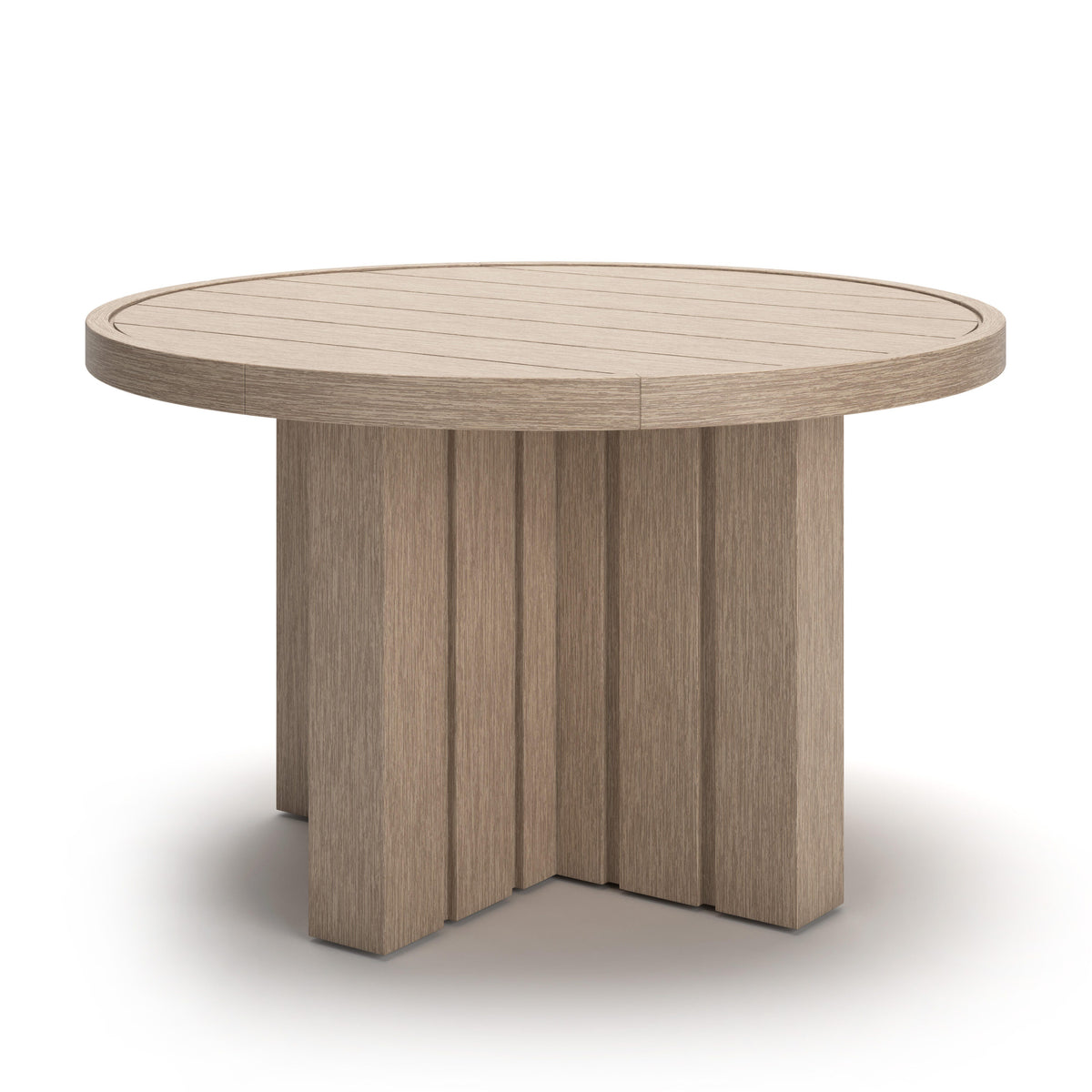 Haines Furniture Outlet - Ashley Furniture - Thunder Trails Outdoor - Round Dining Table - PCP612-615
