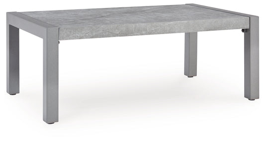 Haines Furniture Outlet - Ashley Furniture - Hurley Park Outdoor - Chaise Lounge with Cushion / Gray - PCP695-815