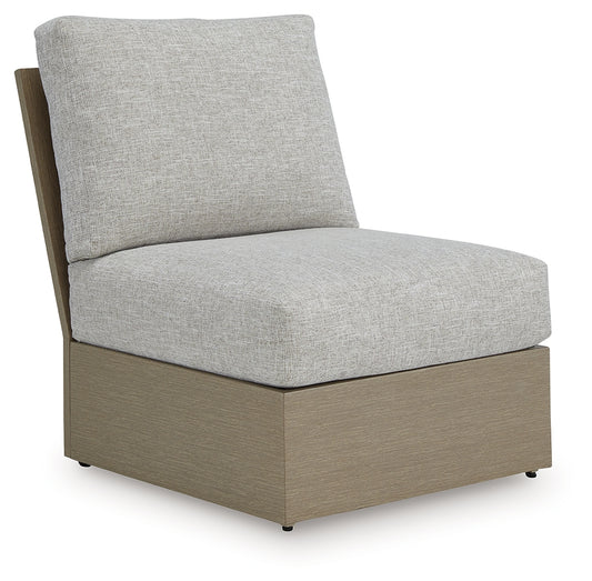 Haines Furniture Outlet - Ashley Furniture - Kimpton Isle Outdoor - Rectangular Cocktail Table / Brown - P704-701