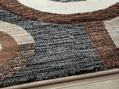 Haines Furniture Outlet - Ashley Furniture - Guintte Rug - 8'2" x 9'6" Rug / Multi - R403971